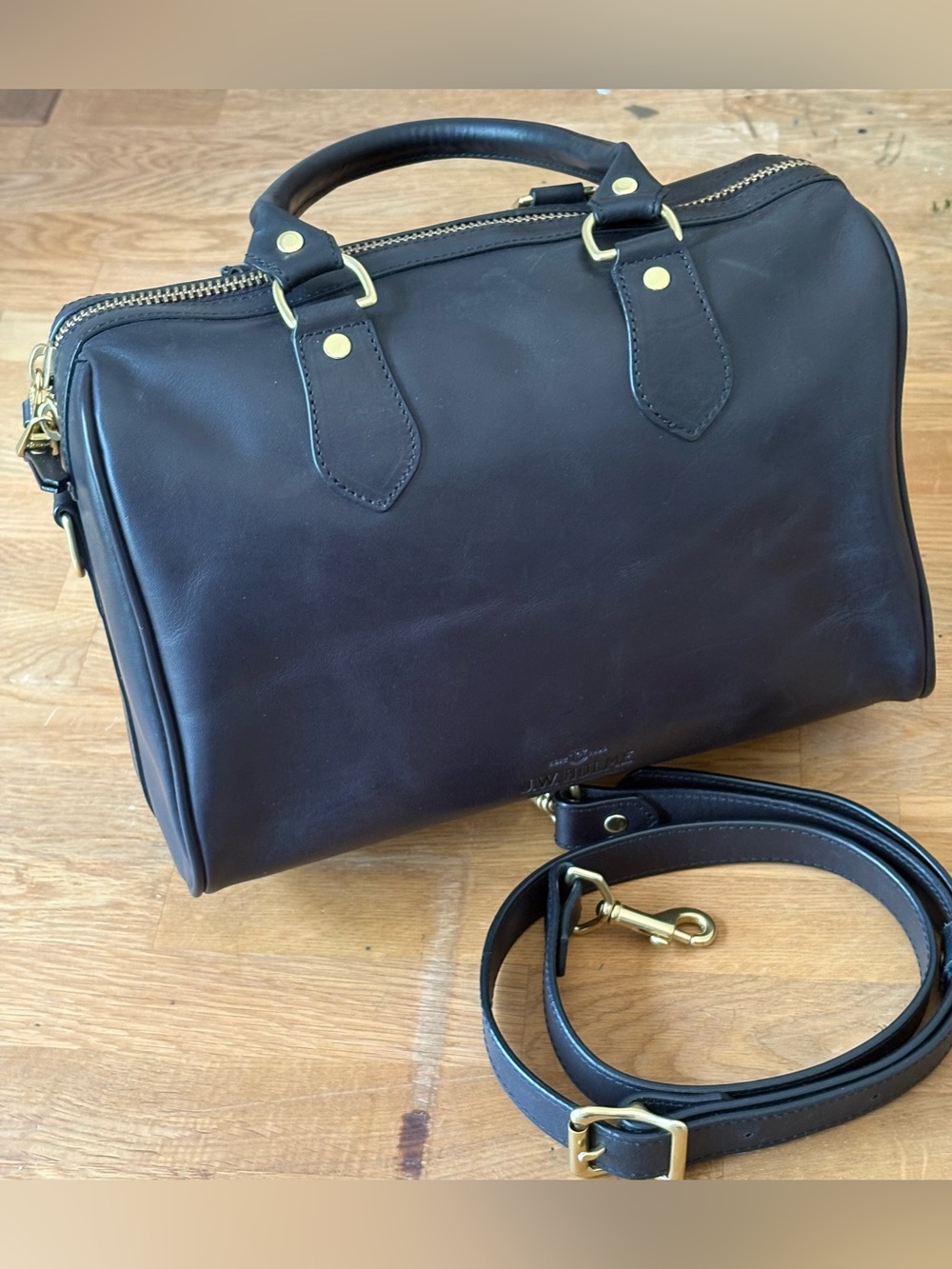 J.W.HULME leather bag